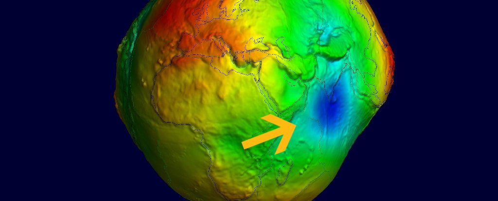 Há um buraco de gravidade gigante no Oceano Índico, e podemos finalmente saber o porquê.